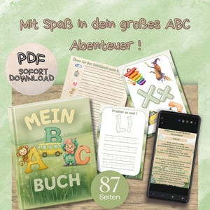 My ABC Book – livro de aprendizagem do alfabeto amorosamente ilustrado para crianças | Pré-escola e volta às aulas | Aprendendo letras com diversão