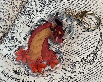 Wings of Fire | Scarlet Keychains