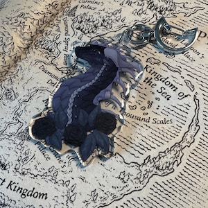 Wings of Fire | Darkstalker Keychains image 1