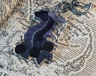 Wings of Fire | Darkstalker Keychains