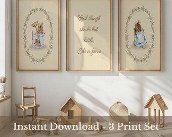 New Baby Gift, baby room wall art set, floral wreath frames, soft pastel, download and print