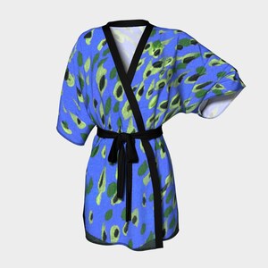 raining leaves Kimono