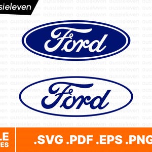 Ford-logo svg pdf eps png | Ford-logo-clipart | Snijbestanden voor Silhouette | Bestanden voor Cricut | Ford vector afbeelding | Automerk | Download