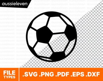 Soccer Ball svg png pdf eps dxf | Football ball vector | Cut files | Layered soccer ball | Clipart |  Cricut and Silhouette | Files download
