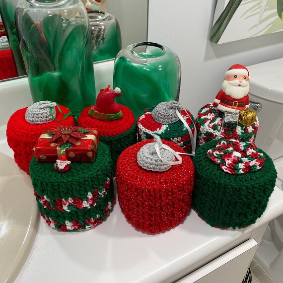 Christmas toilet cover hotsell