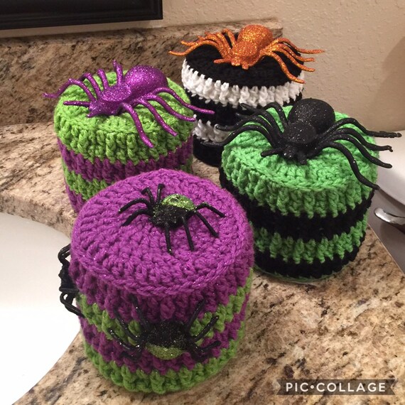 Halloween Toilet Paper Cover Halloween Spider Spider Toilet Paper Roll Cozy