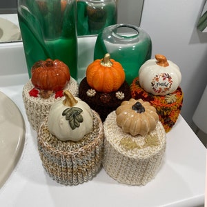 Copri rotolo di carta igienica a forma di zucca, copri rotolo di carta igienica autunnale, copri rotolo di carta igienica del Ringraziamento