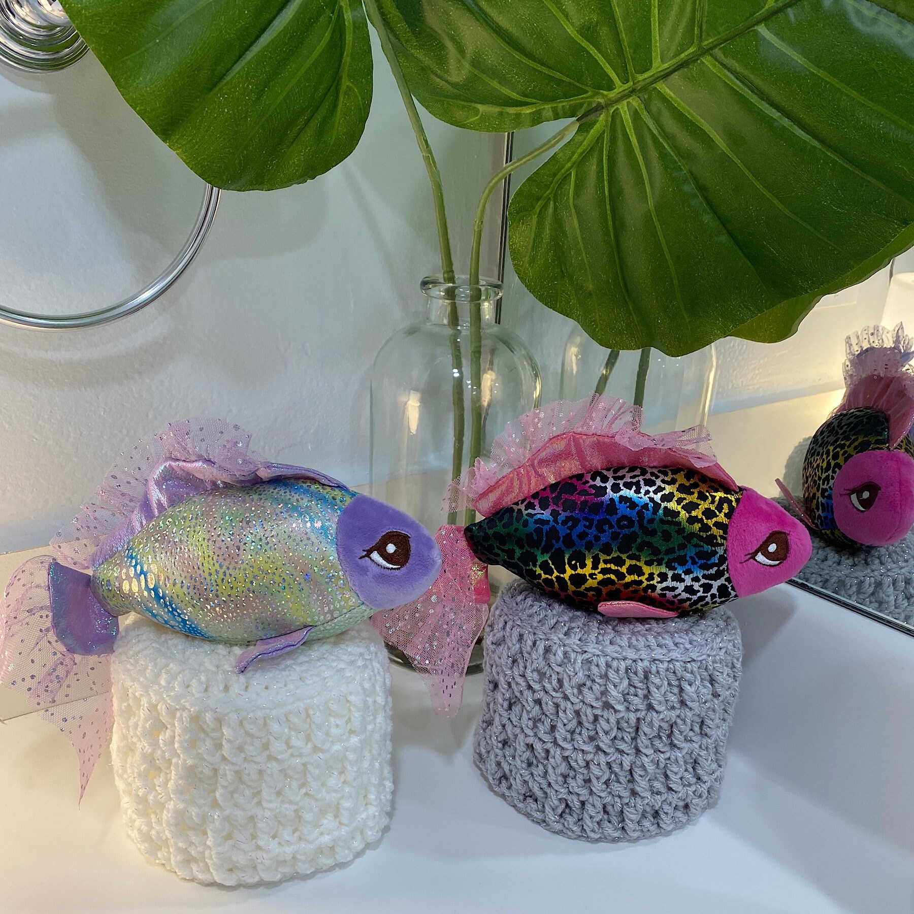 Cubierta de rollo de papel higiénico de pescado de felpa | Etsy