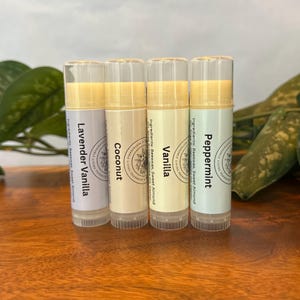 Jumbo size All natural beeswax lip balm, beeswax chapstick