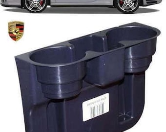 Porsche Dual Drink Cup Holder for Boxster, Cayenne, Cayman, 911, 944, 928 Cupholder