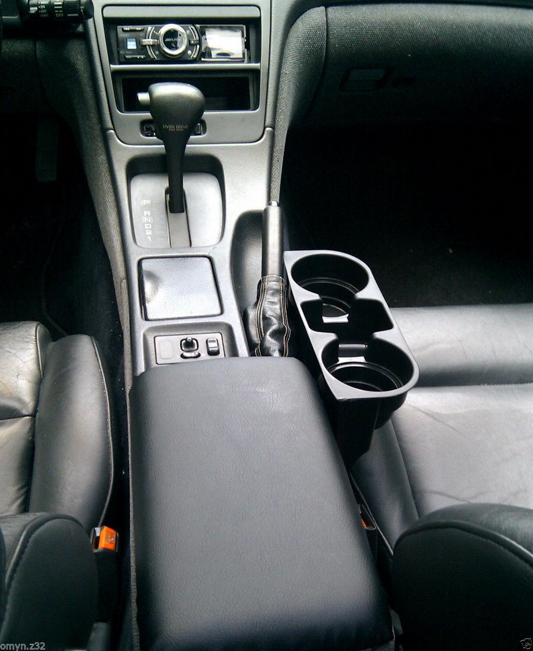 300zx z32 Compatible Cup Holder 1990-1996 Black Interior - FAST US SHIPPING