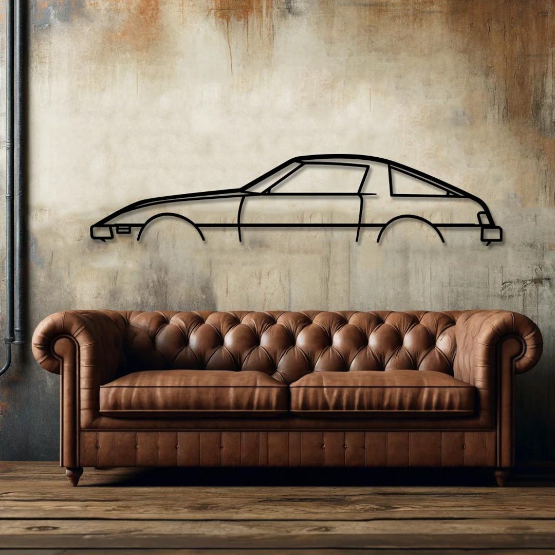 Legendary Classic Car Wall Decor, Garage Outside Wall Decor, Extra