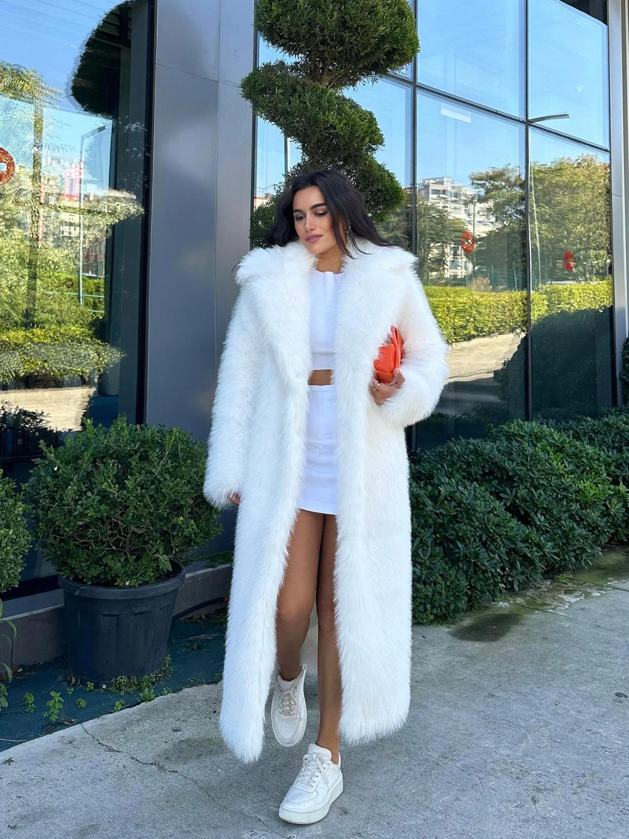 Y2k Fur Coat - Etsy Y2k Fur Coat - Etsy