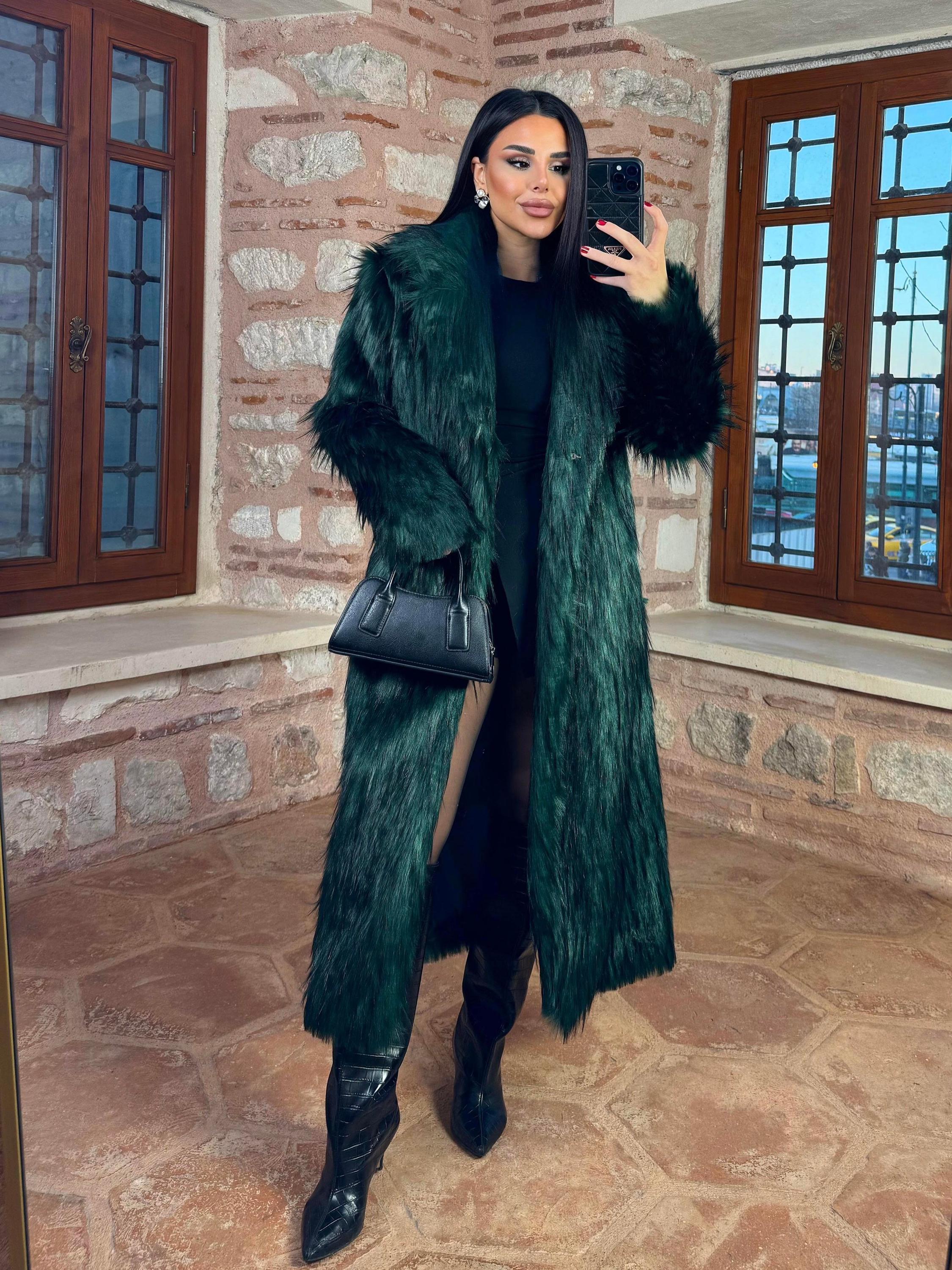 ★EIGHT DAYS A WEEK★LINE FUR JACKET Phase eight fur coat online