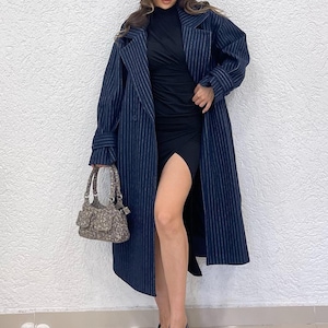 Elegant Full Length Long Wool Plus Size Coat, Luxury Classic Winter Women Oversized Clothing, Maxi Stylish Overcoat, Warm Outerwear Jacket