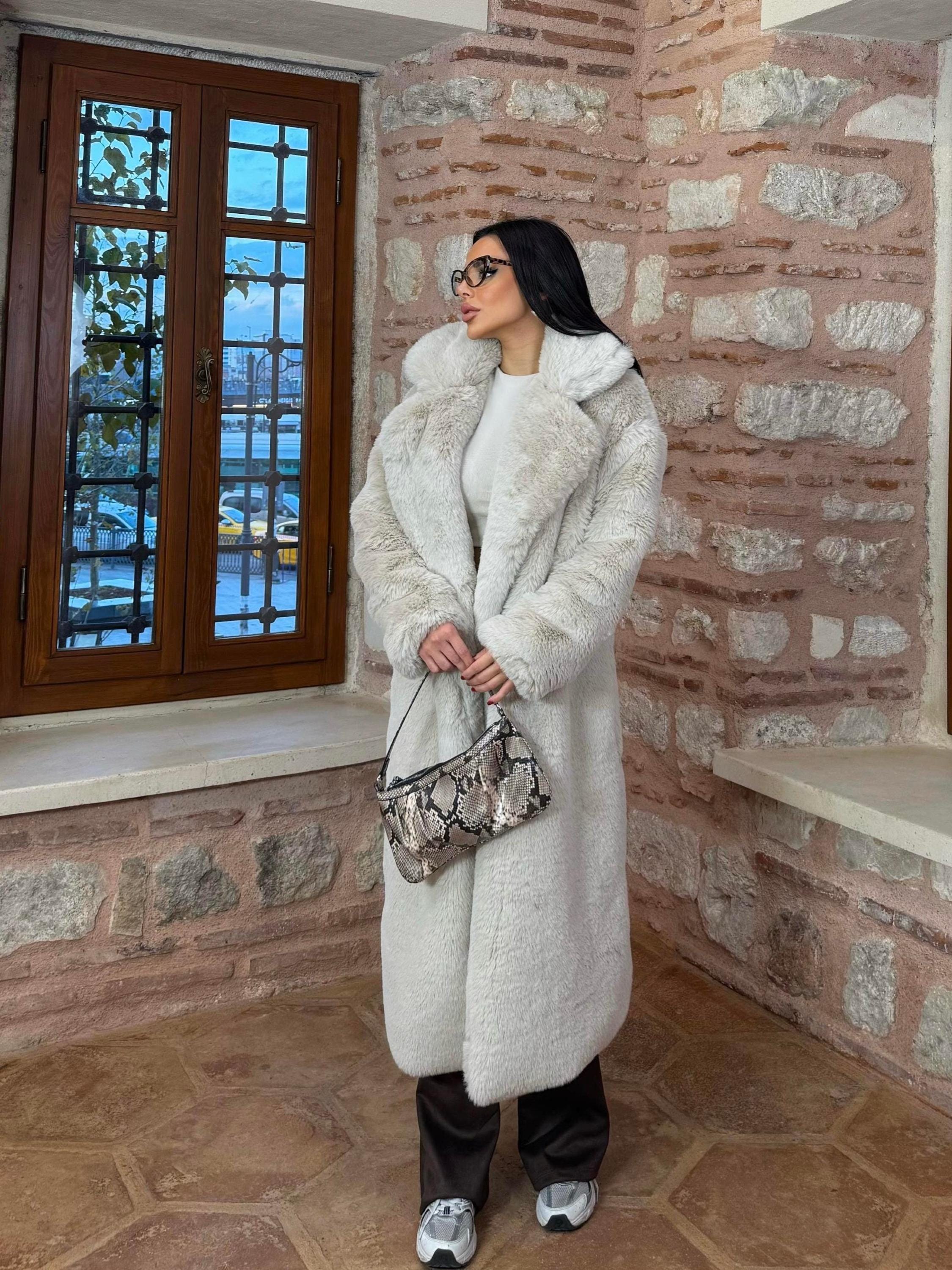 【新品未開封】Lumignon Quilting fur coat Lumignon original ♥ Quilting fur coat 【オフホワイト