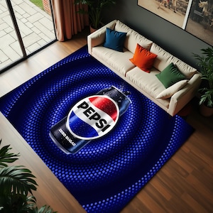 Pepsi Rug - Etsy