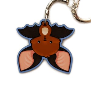 Bat Key Chain - kawaii charm keychain or necklace