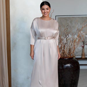 white formal dresses White Mermaid Sequins Backless Slit Prom Dresses, Long Formal Dress, MP756