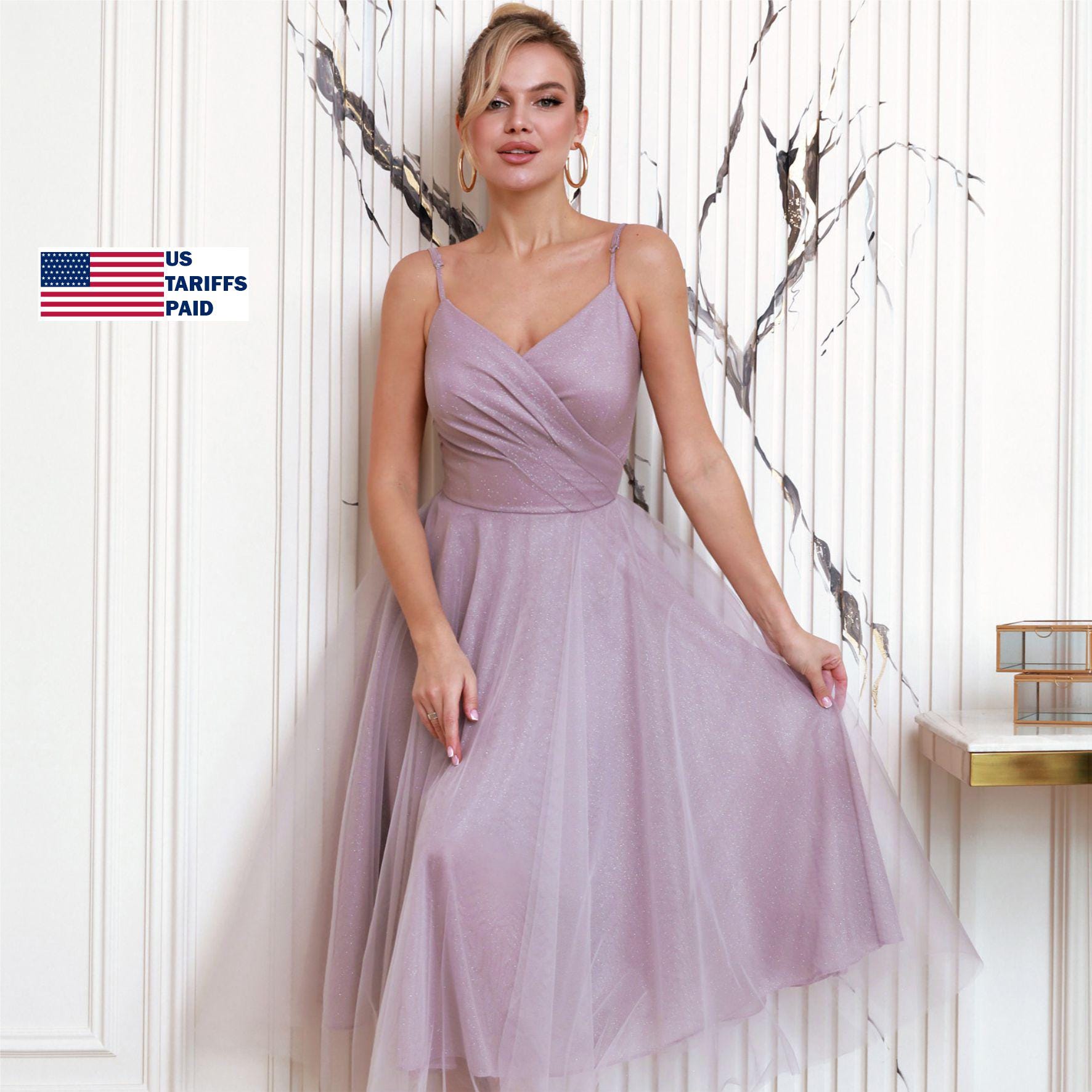 Lavender Engagement Party Dress - Etsy Lavender Engagement Party Dress - Etsy