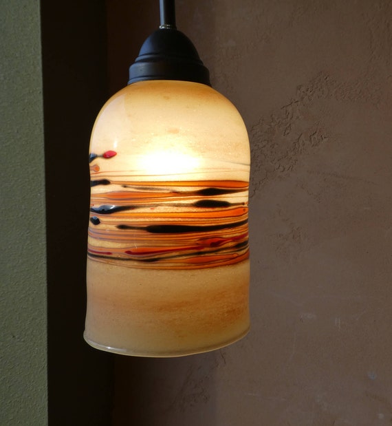 Amber Glass Pendant Light Glass Designs