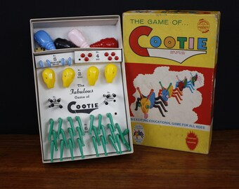 Vintage Cootie Game Etsy Vintage Cootie Game Etsy