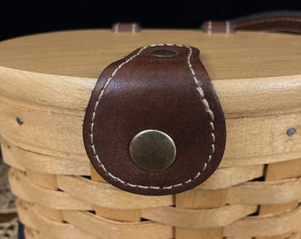 Small Longaberger Basket Purse Year 2000 Wooden Lid and
