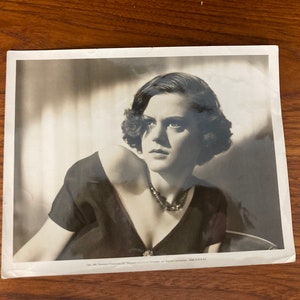 1933 promotional black and white glossy photo paramount pictures Helen Mack for movie All of Me glamor photo Hollywood starlet actress