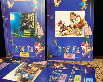 The Great Fairy Tales Treasure Chest Large 5 Book Set volume one childrens books vintage 90s LARGE books beautiful illustrations
