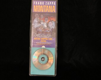 sealed Frank Zappa mini disc compact disc cd 2 songs Cheepnis and Montana (whipping floss) NOS new old stock