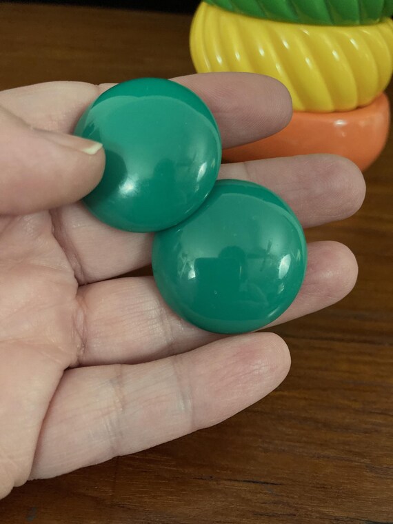 set of three thick bangle bracelets with pair of … - image 2