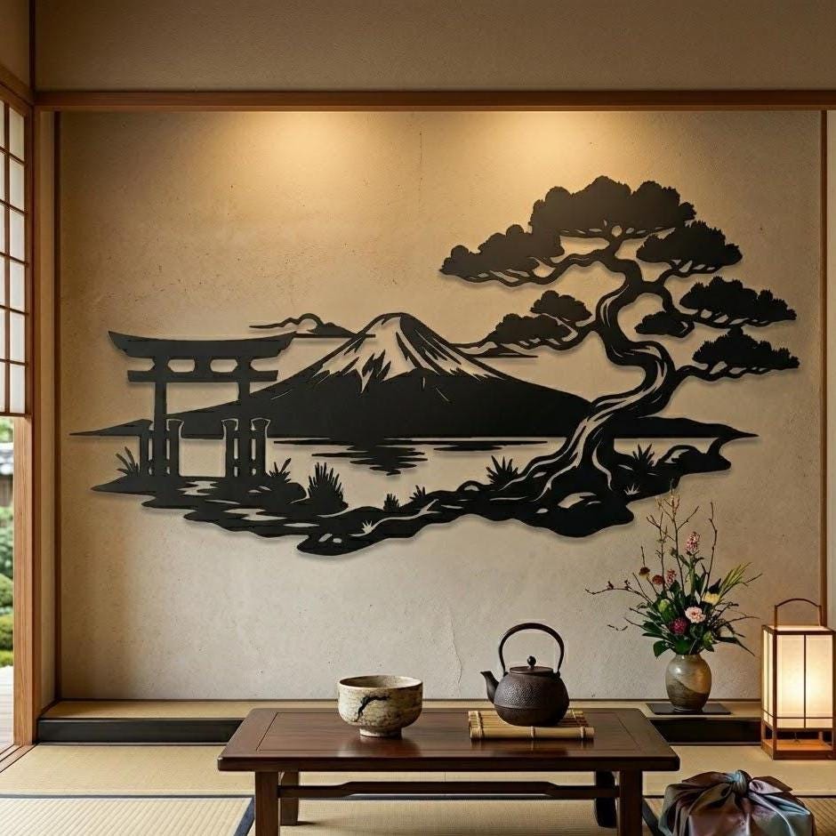 Japanese Wall Sign - Etsy