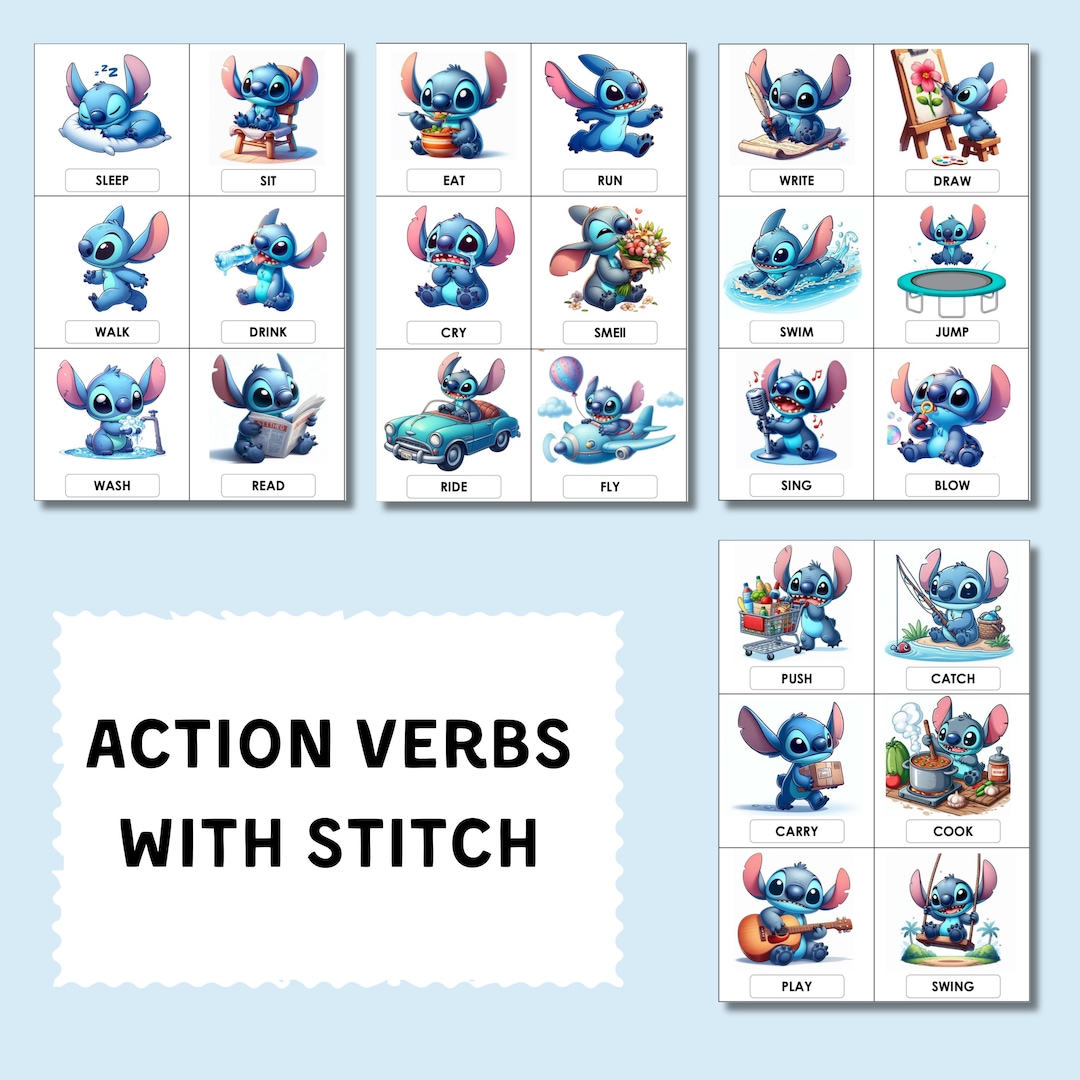 Tarjetas de verbos en inglés para niños: ABA, logopedia, educación ...