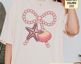 Beachy Ocean Graphics T-Shirt: Summer Coastal Apparel