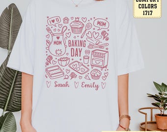 Personalized Baking Lover T-shirt: Baking Day Tee