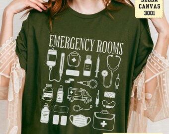 Emergency Room Shirt: ER Nurse Medical Staff Unisex Tee