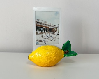 Glass Lemon Keeper: Hand-Painted Kitchen Container with Lid - Etsy