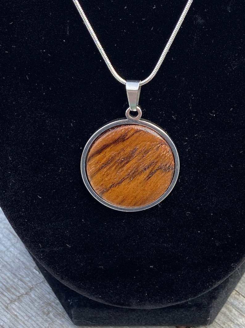 Teak Necklace and Earring set