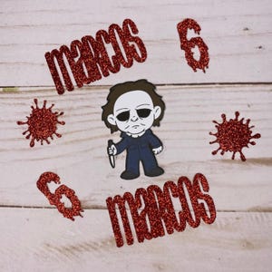 Horror Confetti | Michael Myers Halloween Birthday, 50ct
