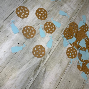 Milk and cookies birthday, milk and cookies decorations, milk and cookies cupcakes, milk and cookies party, milk and cookies topper, milk