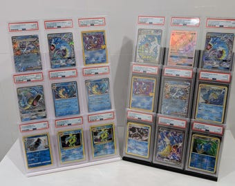 9-Card Graded slab display stand