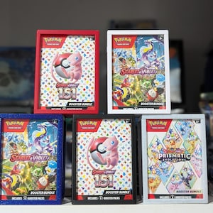 Pokemon Booster Bundle Magnetic Display Case