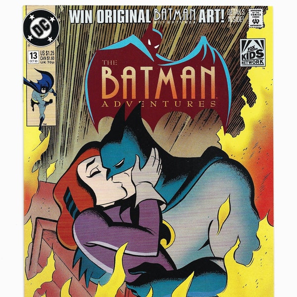 DC Comics BATMAN ADVENTURES #13 Vintage 1993 Near Mint Comic Book