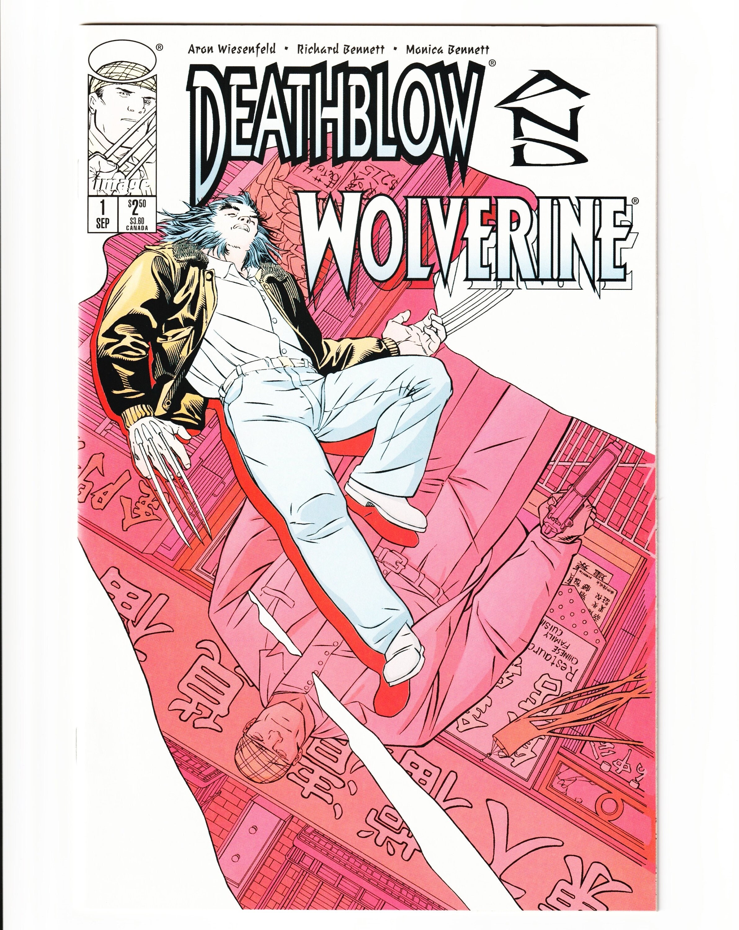 Deathblow and Wolverine 1 Image Comics VFNM 1996 Vintage Comic Book - Etsy