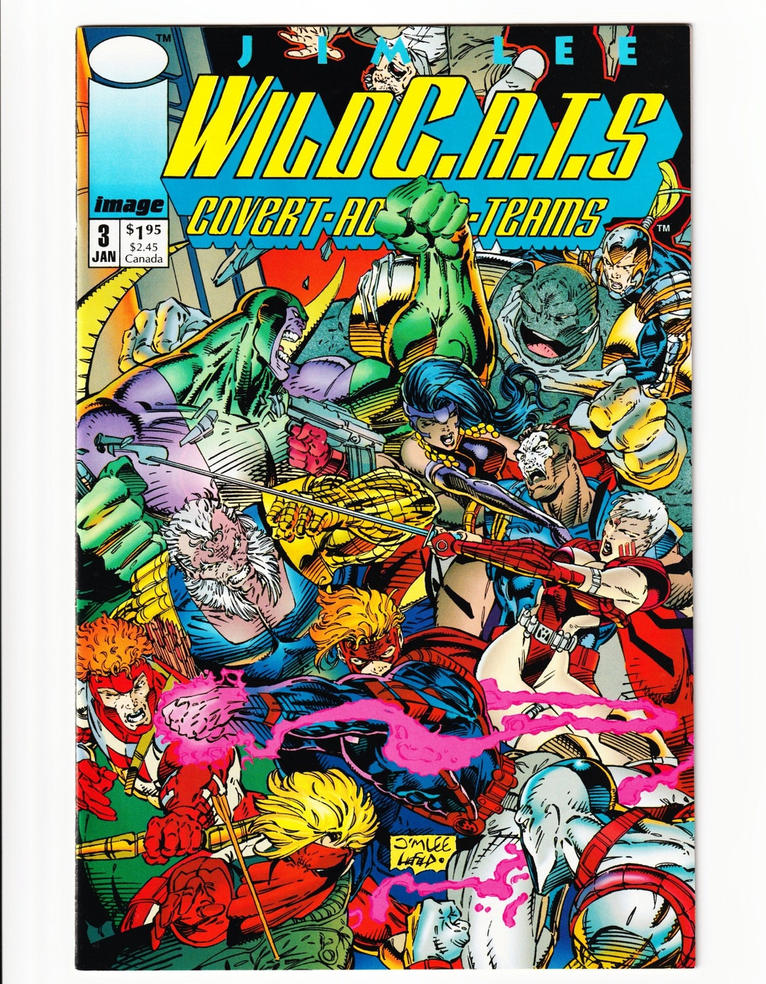 Wildcats 3 Image Comics VF NM 1992 Comic Book Wildc A T S Mini Series Il 1080xN.5243456773 Fnn6