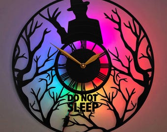 Freddy Clock, Krueger Gifts, Elm Street Nightmare Clock