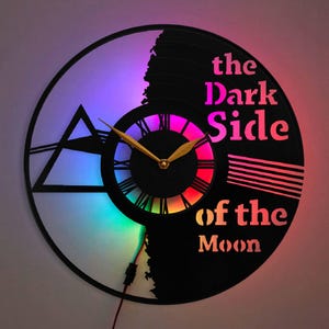 Pink Floyd Clock, Pink Floyd Gift, Pink Floyd Decor