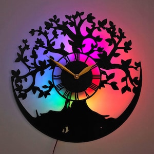 Baum des Lebens Uhr
