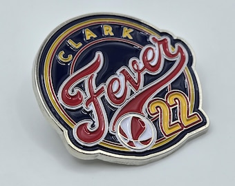 Caitlin Clark Indiana Fever Enamel Pin: 2024 Rookie of the Year