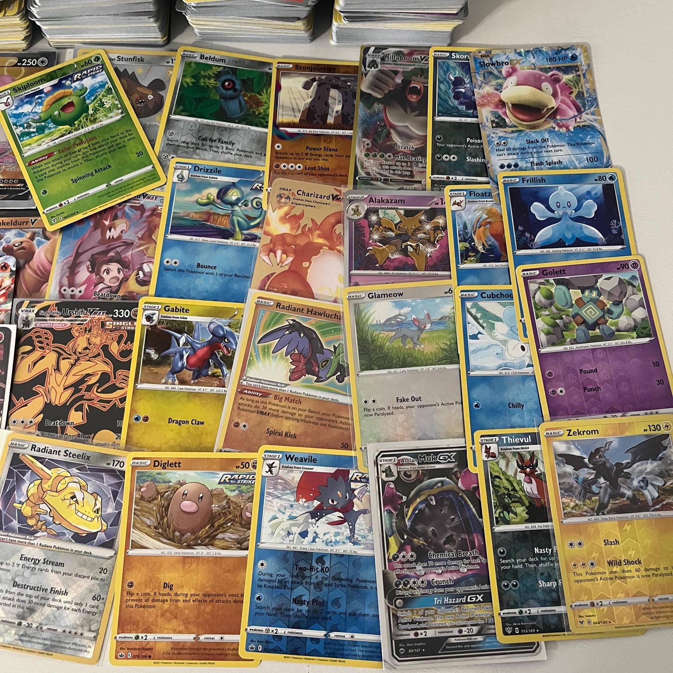 thumbnail image 2 of 100 Pokemon Card Lot – Uncommons & Commons, No Rares/Holos, 100% Authentic 2 of 3